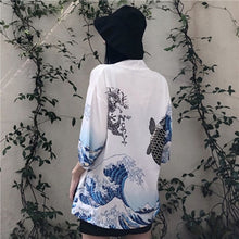 Load image into Gallery viewer, Womens tops and blouses 2020 harajuku kawaii shirt Japanese streetwear outfit kimono cardigan female yukata blouse women AZ004