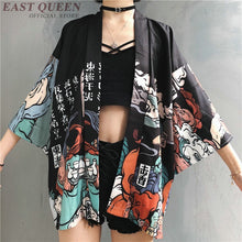 Load image into Gallery viewer, Womens tops and blouses 2020 harajuku kawaii shirt Japanese streetwear outfit kimono cardigan female yukata blouse women AZ004
