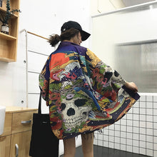 Load image into Gallery viewer, Womens tops and blouses 2020 harajuku kawaii shirt Japanese streetwear outfit kimono cardigan female yukata blouse women AZ004
